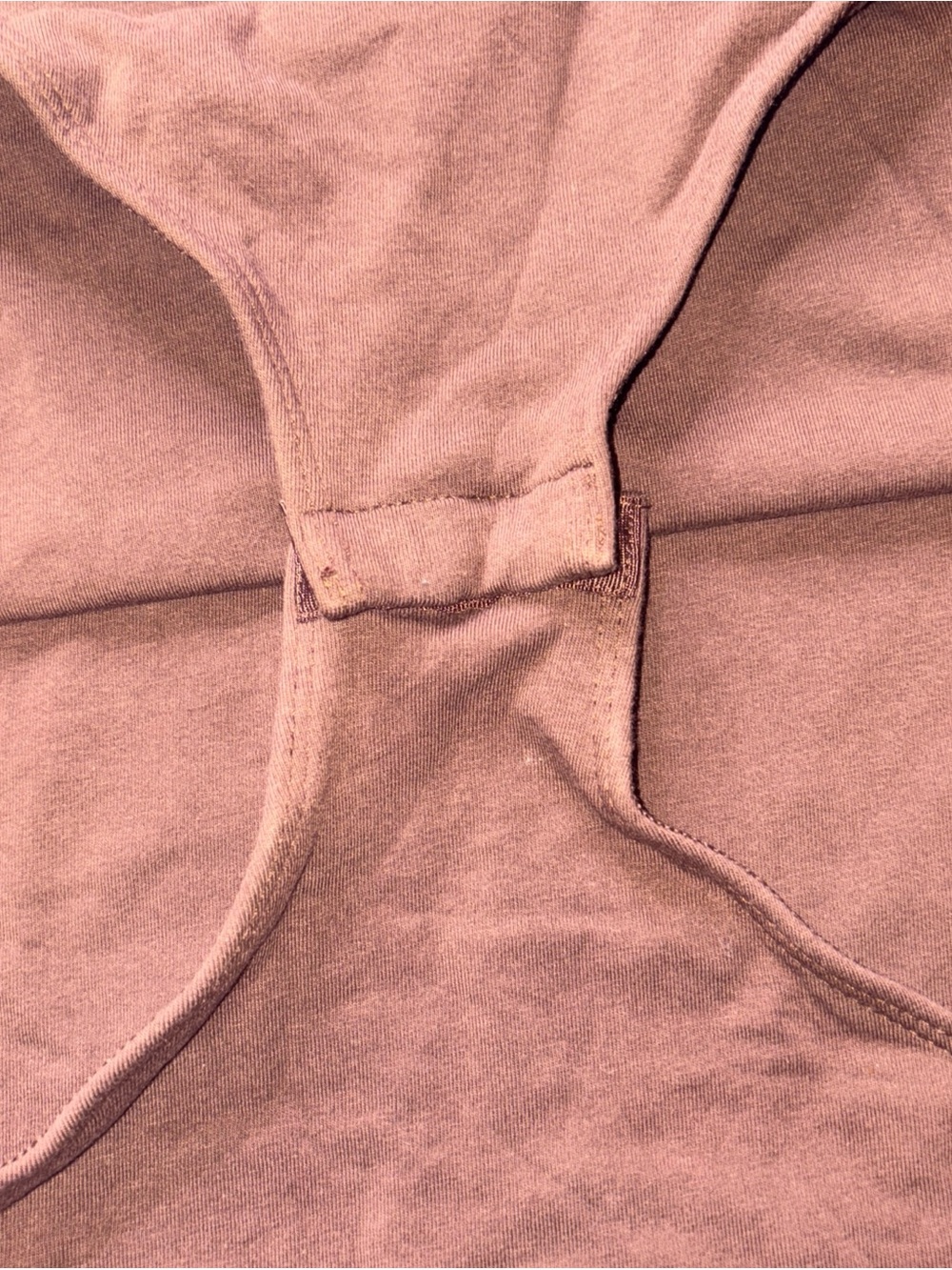 Old Navy Square Neck Tank Top Bodysuit Plus Size 4X Brown  Like New - Picture 7 of 15